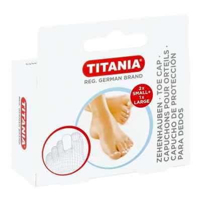 Zehenhauben 2 klein und 1 gross Titania