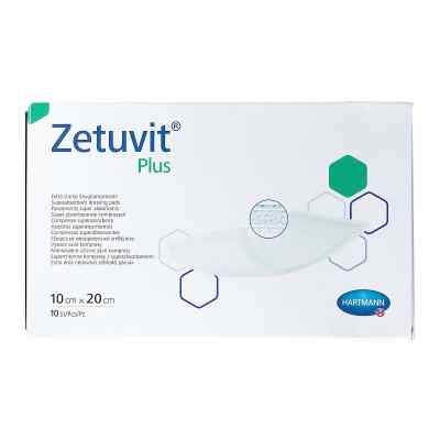 Zetuvit Plus extrastarke Saugkompr.steril 10x20 cm