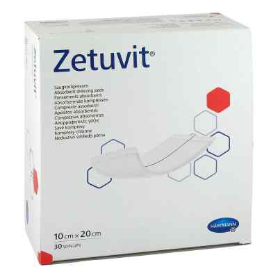 Zetuvit Saugkompressen 10x20 cm unsteril