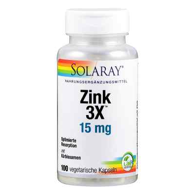Zink 3x 15mg 100 stk von Nutraceutical Corporation PZN 17255193
