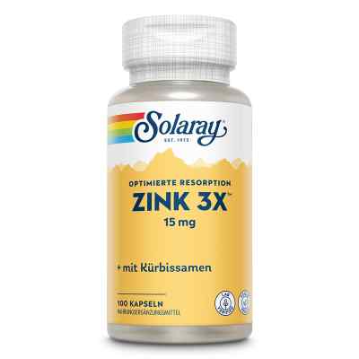 Zink 3x 15mg 100 stk von Supplementa GmbH PZN 17255193