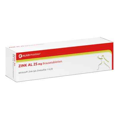 Zink AL 25 mg Brausetabletten bei Zinkmangelzuständen 20 stk von ALIUD Pharma GmbH PZN 01488972