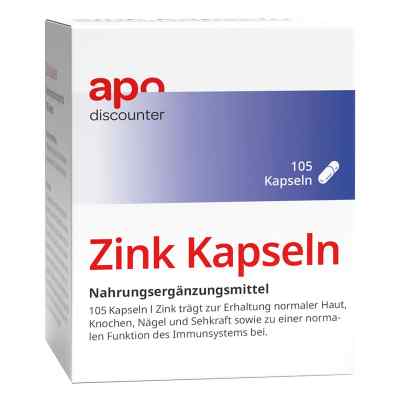 Zink Kapseln 10 mg von apodiscounter 105 stk von apo.com Group GmbH PZN 18657628