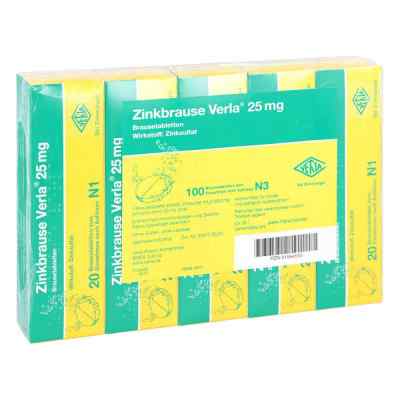 Zinkbrause Verla 25mg