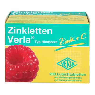 Zinkletten Verla Himbeere Lutschtabletten