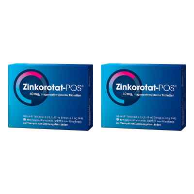 Zinkorotat Pos Magensaftresistente Tabletten 2x100 stk von URSAPHARM Arzneimittel GmbH PZN 08106235
