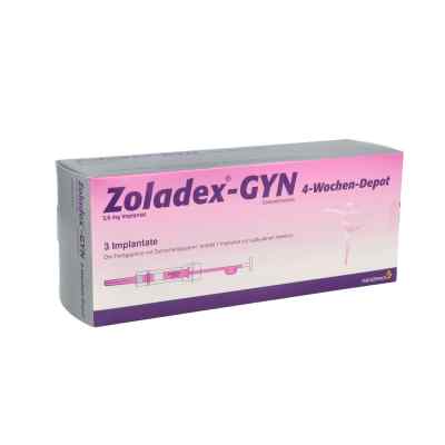 Zoladex Gyn 3,6 mg Implantat in einer Fertigspritze 3X1 stk von AstraZeneca GmbH PZN 07591079
