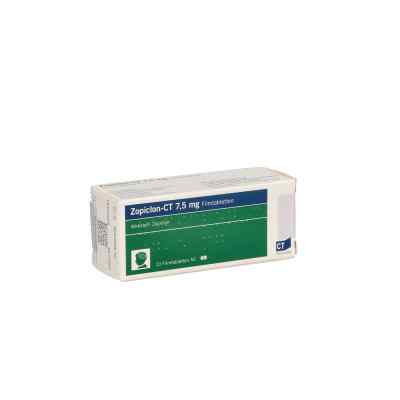 Zopiclon-ct 7,5 Mg Filmtabletten 10 stk von AbZ Pharma GmbH PZN 00599072