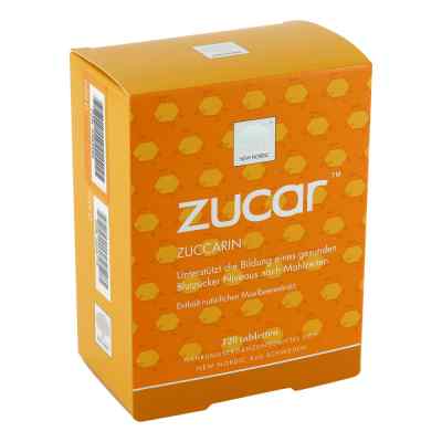 Zucar Zuccarin Tabletten 120 stk von NEW NORDIC Deutschland GmbH PZN 05393599