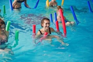 Aquagym profitiert vom Abnehmen und