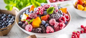 Rote Früchte enthalten Eisen