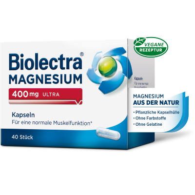 Biolectra Magnesium 400 ultra Kapseln