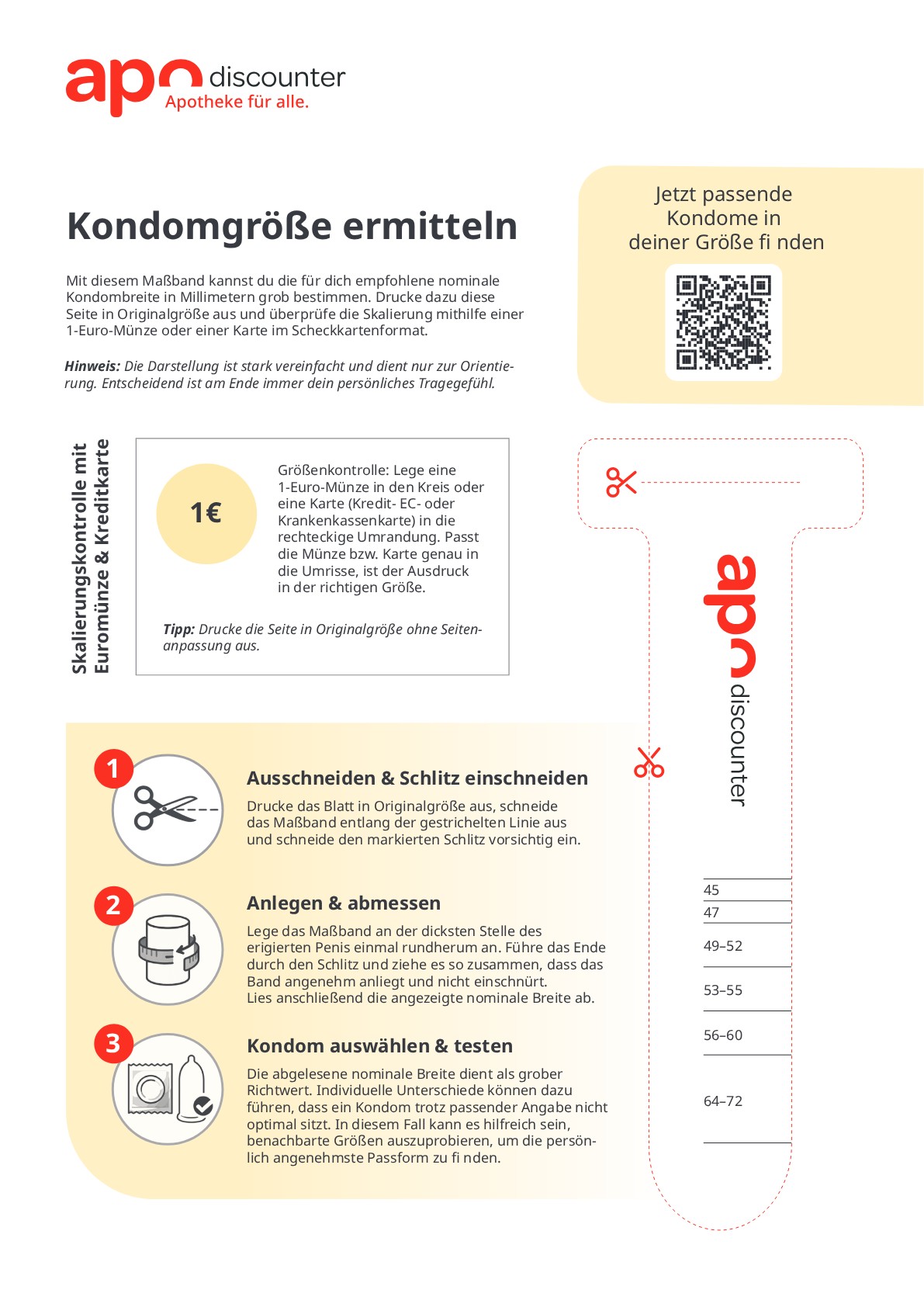 Kondome: Gre, Sicherheit und Penis messen | apodiscounter Kondome: Gre, Sicherheit und Penis messen | apodiscounter