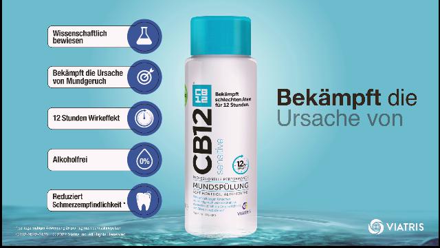 CB12 Mundspülung: Mundwasser mit Zinkacetat & Chlorhexidin gegen